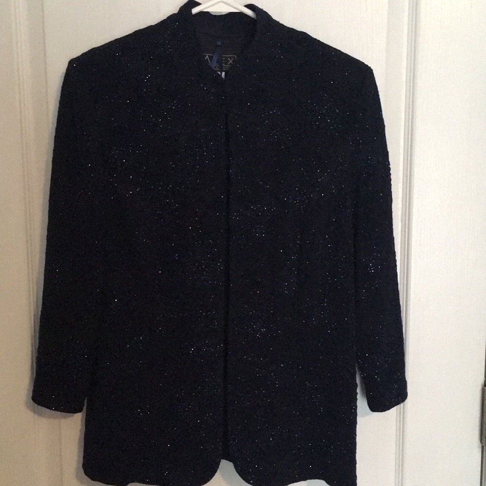 Navy blue dress jacket